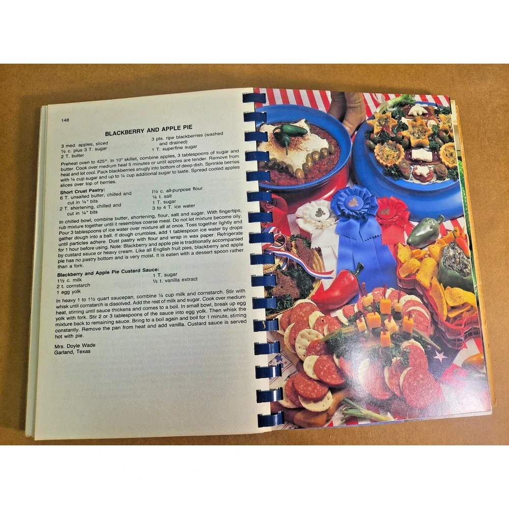Vintage 1986 State Fair of Texas Cookbook - Sesquicentennial Collector Edition